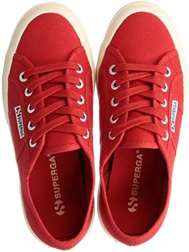 Superga Unisex Sneaker Gymnastics Shoes, Red, 11 US Women | Image 3