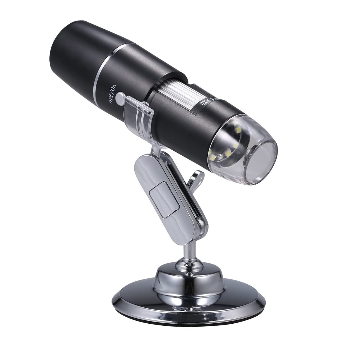 Accessori per microscopio da laboratorio Microscopio digitale elettronico 1000x Lente di ingrandimento ad alta definizione for lente di ingrandimento con zoom a 8 LED