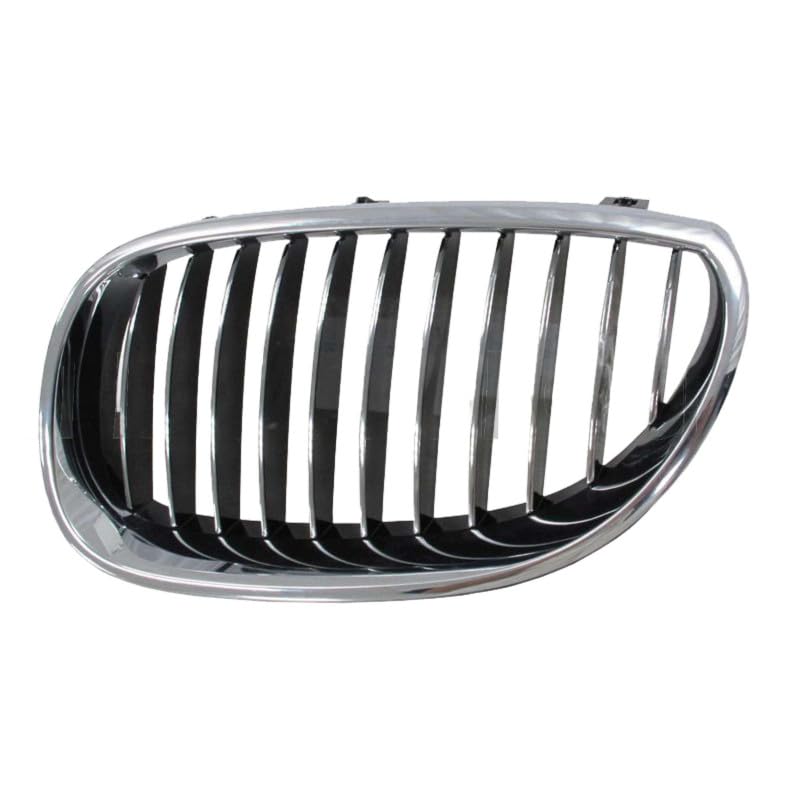 Grille de calandre avant gauche chromée noire pour BMW Série 5 E60 E61 2003-2010