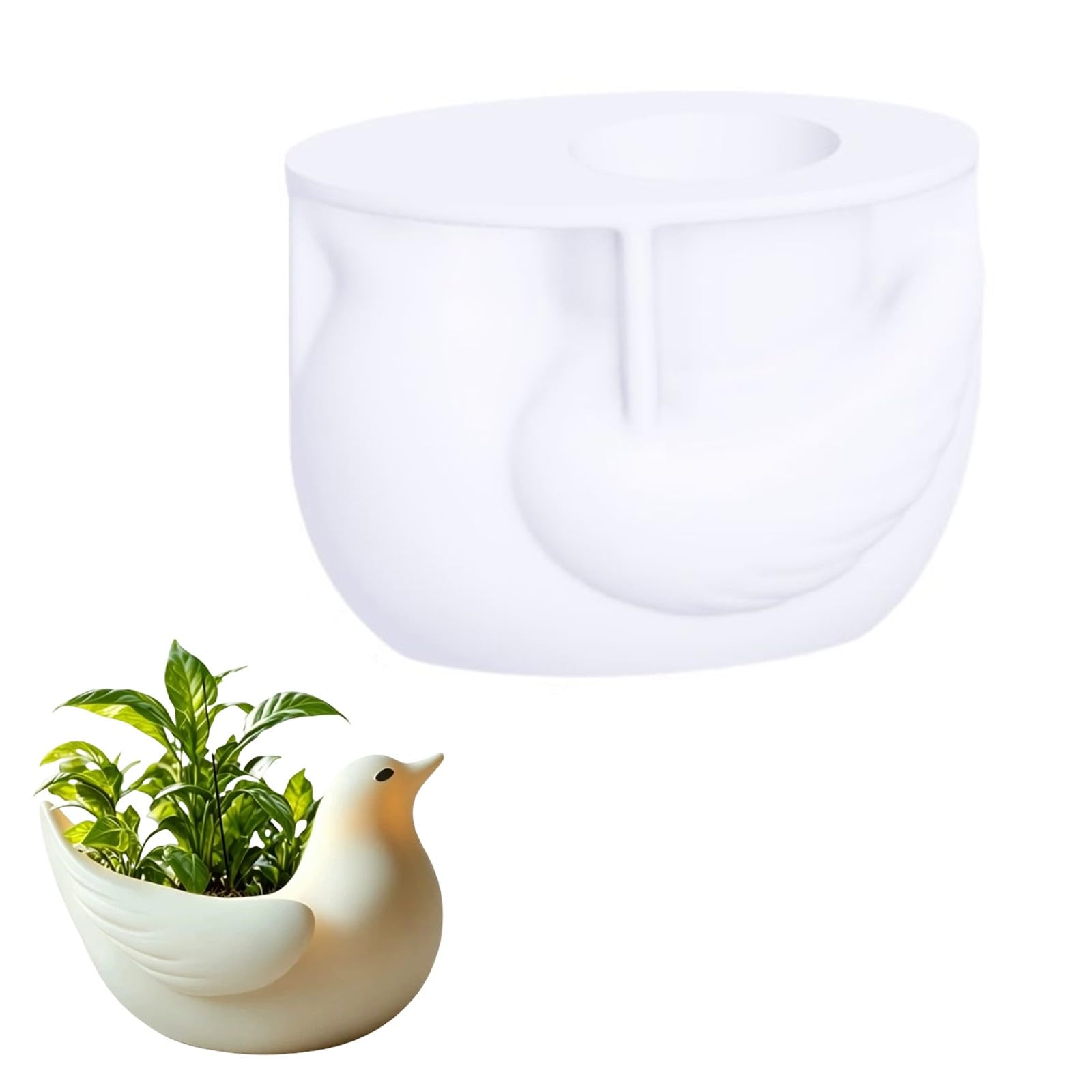 our fave Bird Design Silicone for Enthusiasts Creating Customes Flower Pots Flower Container