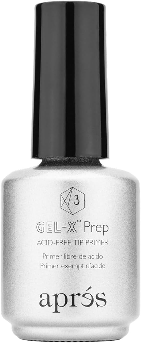 Gel-X Prep Acid-Free Tip Primer 15 ml, Nail Tip Etching Prep for Improved Adhesion