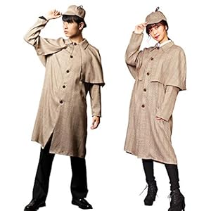 クリアストーン(Clearstone) コスプレ ハロウィン シャーロックボーイ ユニセックス ブラウン