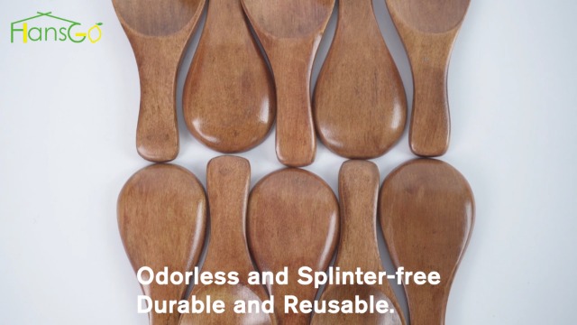 6 HansGo+Wooden+Spoons+Coffee+Mustard