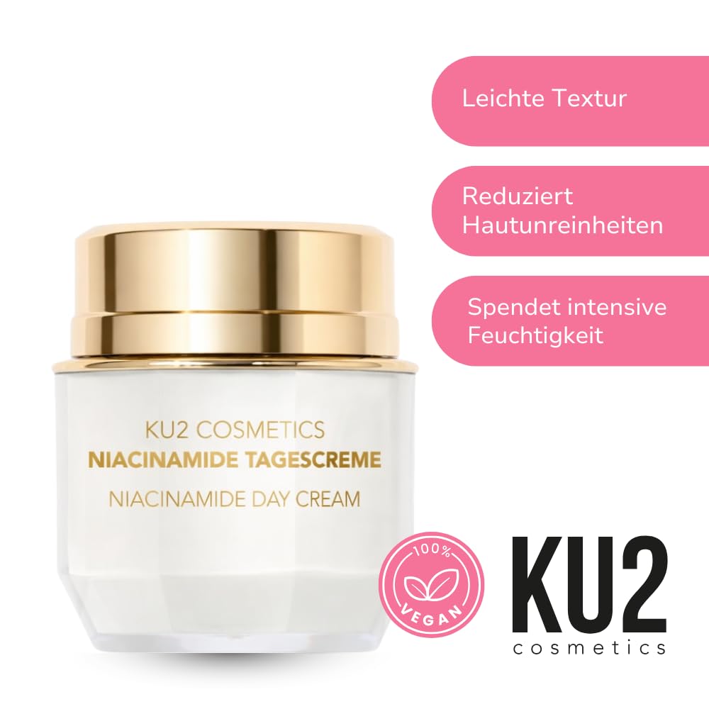 KU2 Cosmetics Niacinamide Gesichtspflege, 50 ml