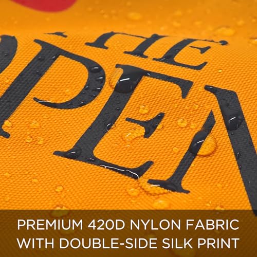 image for CoGolfing Standard TheOpen Golf Flag, Tube Insert, 14x20 Inch 420D Nyl