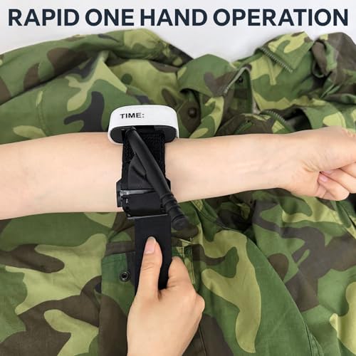 Generic GAX Tourniquet Tourniquets First Aid Tactical Life Saving Hemorrhage Control,Single Hand Operation Of Hemostatic Bandage thumb #7