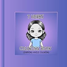 7 Herbs Coloring Book (Learning While Coloring)