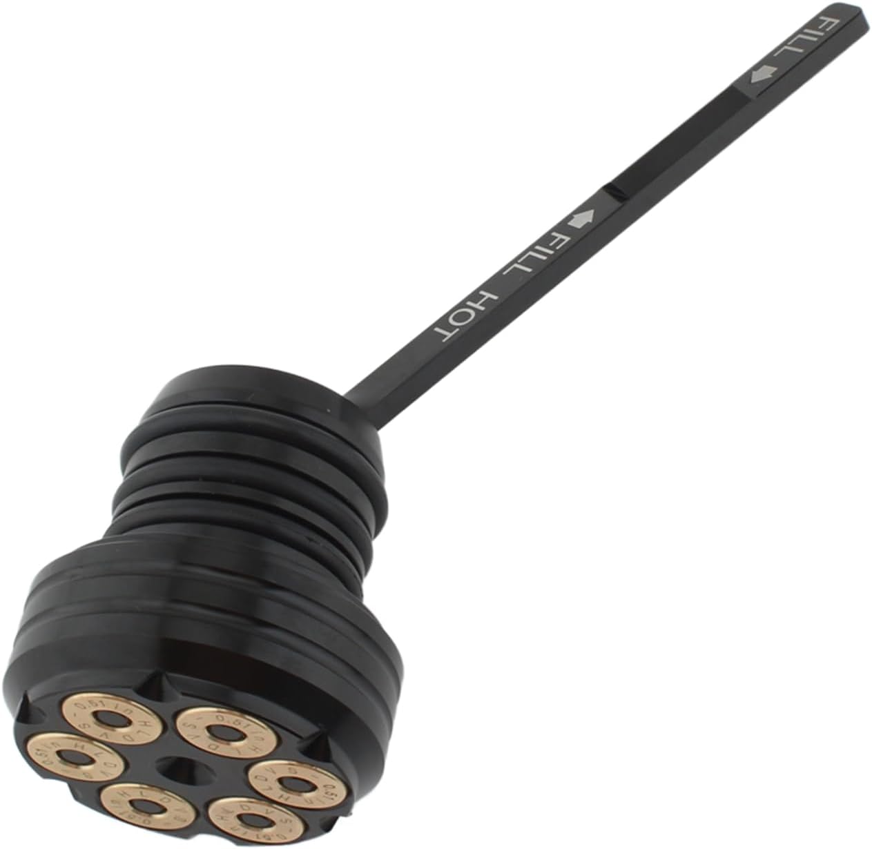 Oil Dipstick For Harley Davidson Softail FXST FLSTN 2000-2017 Chrome Black