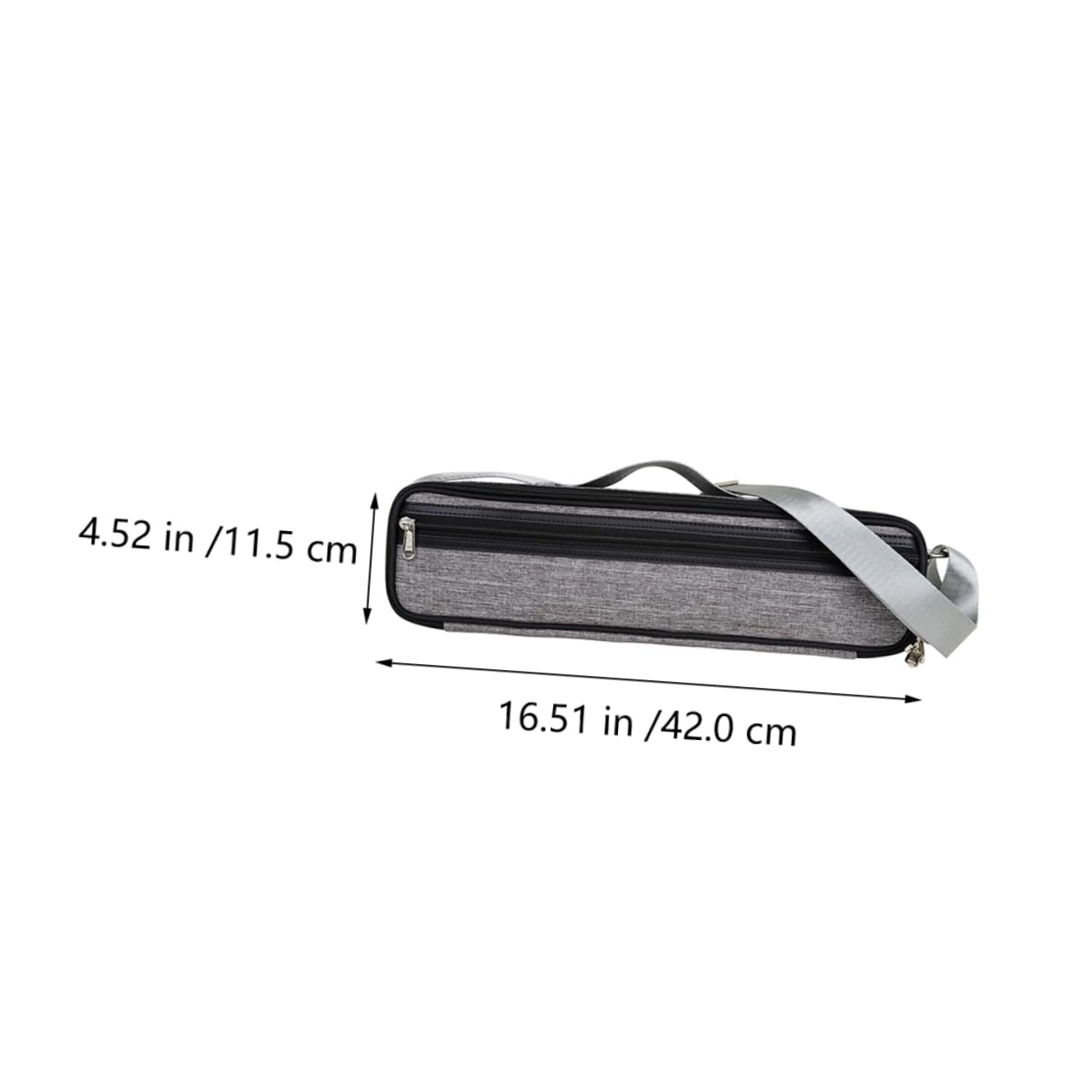Didiseaon 1set Borsa Pratica Per Flauto Con Fodera Set Completo Per Strumenti Fiato Per Studenti e Musicisti