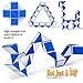 Coogam Cubes Brain Teaser Puzzle Toys, 3x3 Speed Cube, Rainbow Puzzle Ball, Money Maze Box,Snake Cube IQ Games Christmas Party Favor Gift for Kids and Adults, Boy, Girl