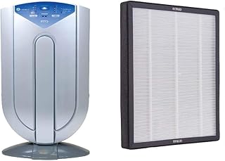 NaturoPure Multiple Technologies Intelligent Air Purifier Replacement True HEPA & Carbon Filter Set (2 in1) for HF 380, HF380A, XJ-3800 and ST-3800A