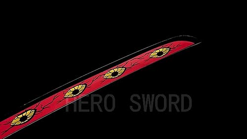 Miniatura 8 de Espada Demon Slayer, Katana samurái de acero al carbono 1060 hecha a mano, hoja de corte afilada de metal de espiga completa, espada de anime