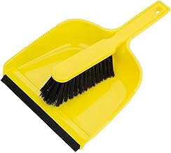 Jantex Dustpan and Brush Set, Yellow