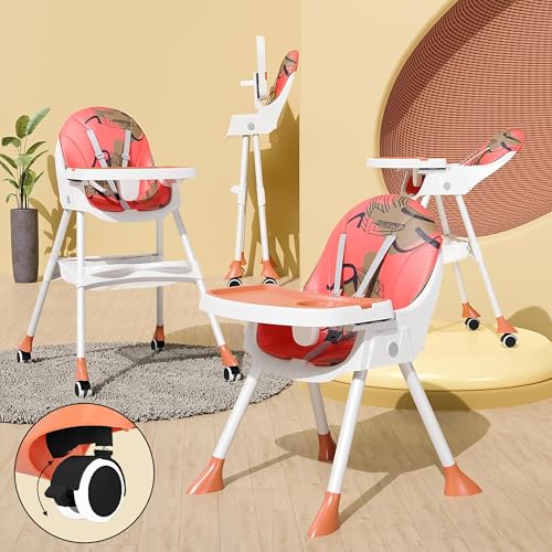 TONY STARK LATEST 5 in 1 2024 Model, Reclining foldable Baby High...