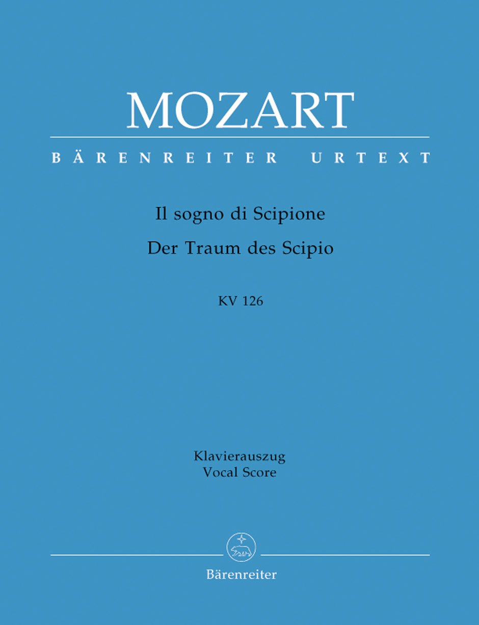 Il Sogno Di Scipione - Der Traum Des Scipio - Vocal and Piano - Book