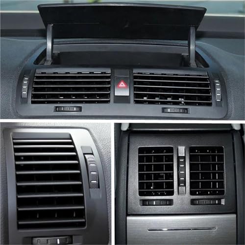 Salida de ventilación con flujo de aire regulable para salpicadero de Skoda Octavia 2006-2013 2