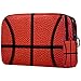Tekstura kosza pomarańczowe przenośne torby na kosmetyki z nadrukiem kosmetyczka, kosmetyczka dla kobiet podróżna kosmetyczka kosmetyczka torebka na przybory toaletowe