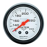 Auto Meter 5732 Phantom Mechanical Water Temperature Gauge