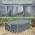 Gasadar Rectangular Outdoor Patio Sectional Furniture Cover Waterproof for General-Purpose Outdoor Dining Tables, Chairs and Sofas, 600D Heavy Duty, 110" L x 84" W x 28" H, Grey