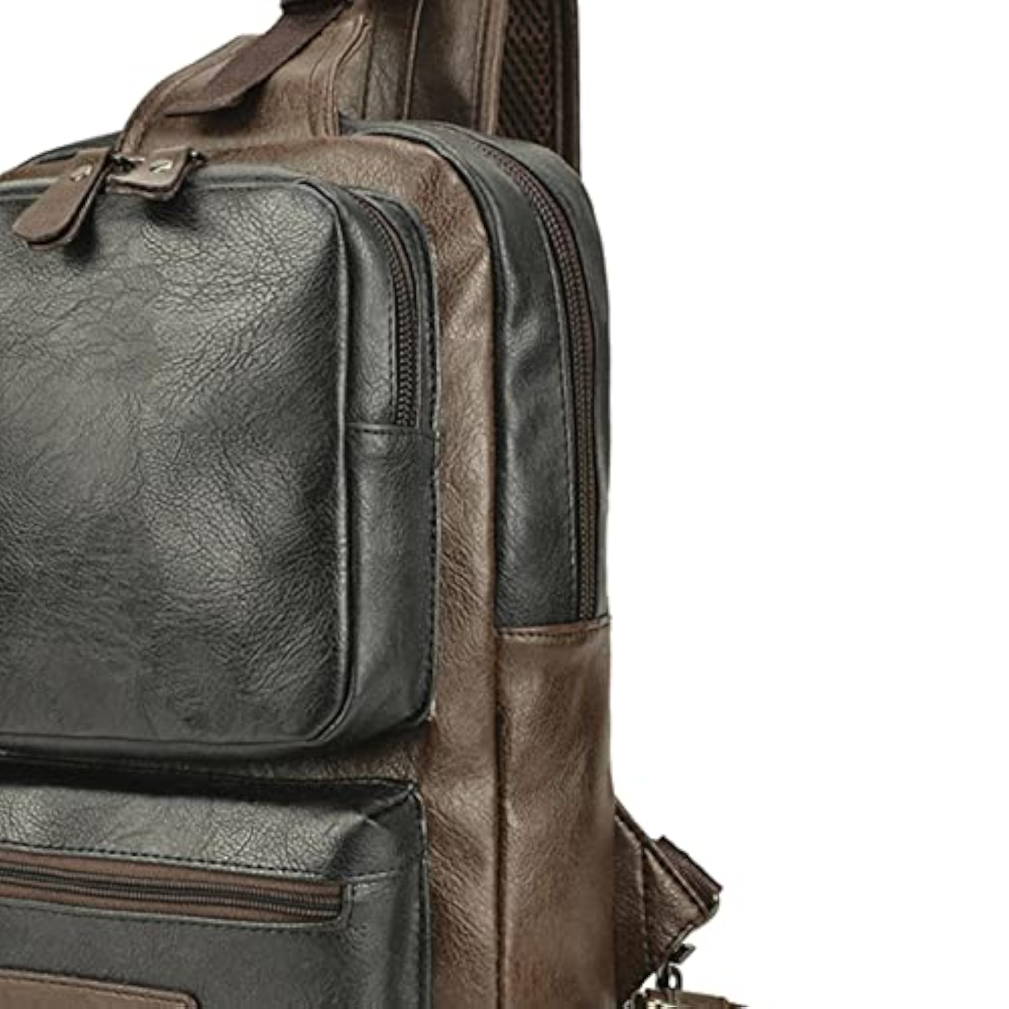 Men's Sling Bag with USB Charging Port