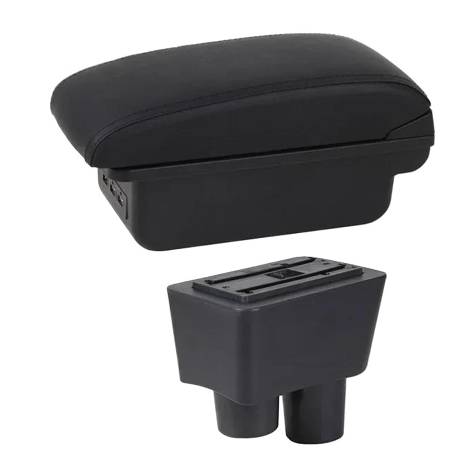 Otbehuwj C1 Black Line Car Armrest Box Interior Retrofit Storage Box For Nissan For Almera For Versa
