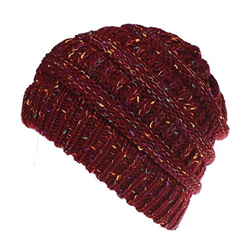 ZYTC Damen Strickmütze Medium Gr. Medium, dunkelrot Cover