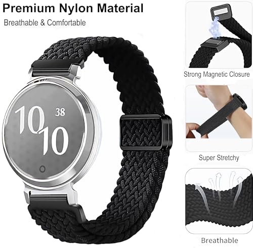 3 Pack Cintas Trenzadas de Nylon para Reloj 14mm miniatura 4
