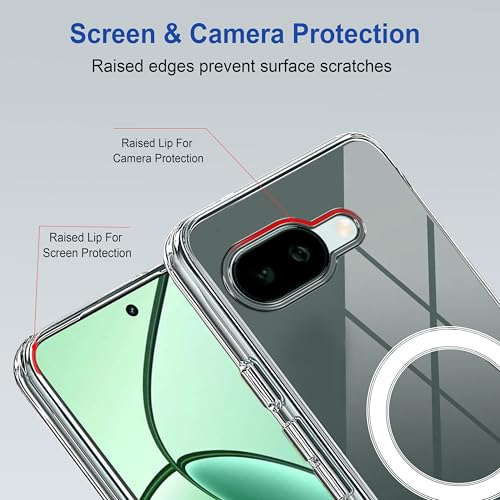 Image of Zapcase Back Case Cover for Google Pixel 9A | Compatible for Google Pixel 9A Back Cover | Scratch-Resistant | Clear