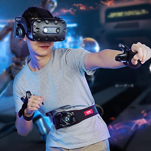 Kiwi Design Tracker Straps And Belt For Full Body Tracking Vr, Compatible With Quest 2 And Steamvr, Upgraded Palm/Foot Trackerstrap Accessory Fit Htc Vive Tracker (Trackers Not Included) #TOP6