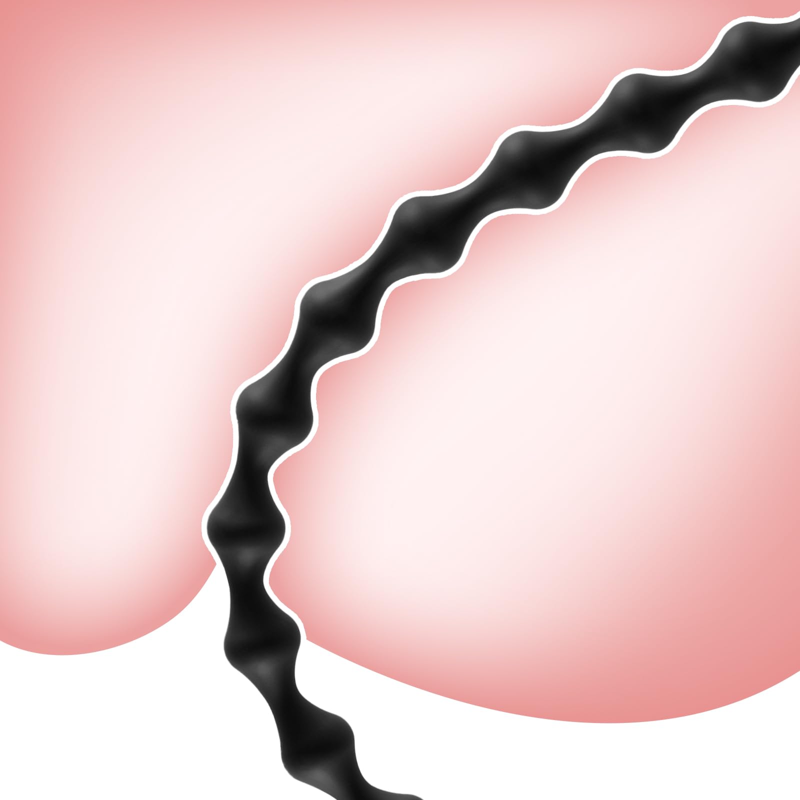 Bolas Anales Superlargas de 58 cm con 15 Bolas, Butt Plug de Silicona Cadena Anal Plug Anal Flexible, Dilatador Ano Vaginal Masaje Prostático Juguetes Sexuales para Hombres Mujeres Parejas