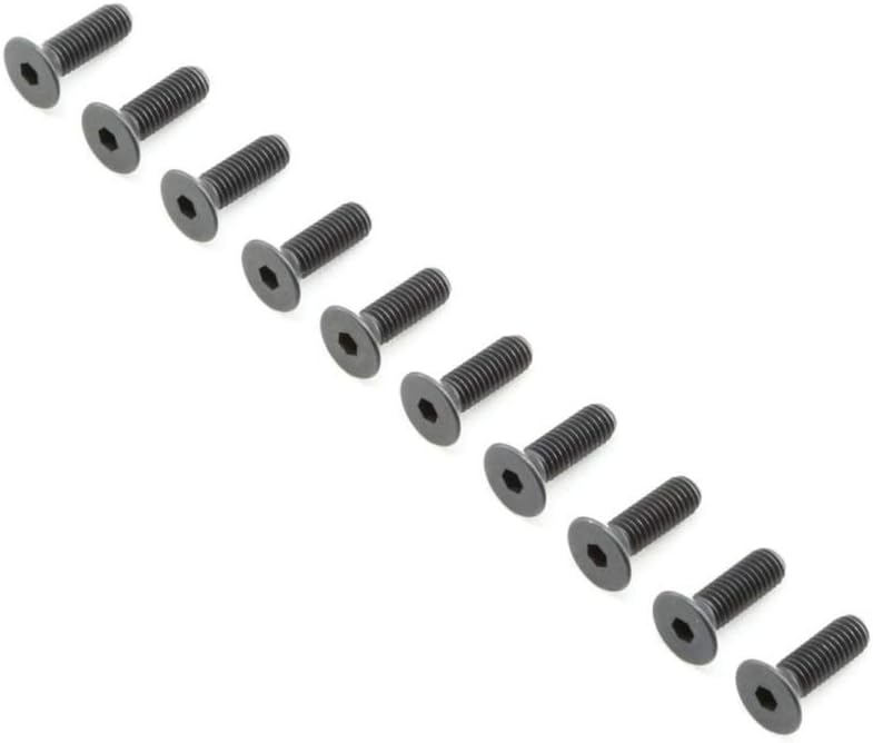 Team Losi Racing Flat Head Screws, M5x16mm (10)