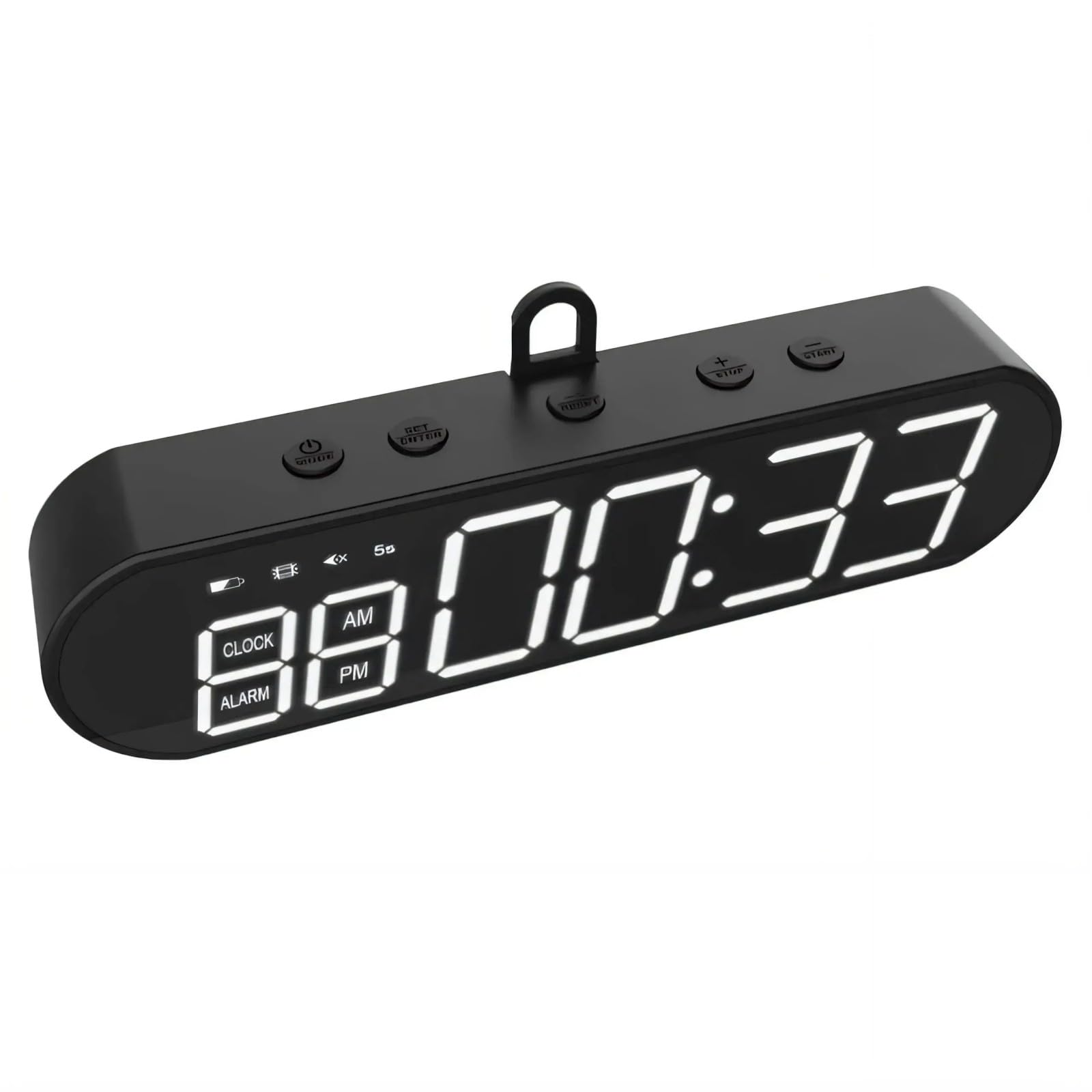 Professional 110V Gym Timer with Remote Control for Workout Training and Interval Timing Digital Countdown Timer Clock Gym Clock