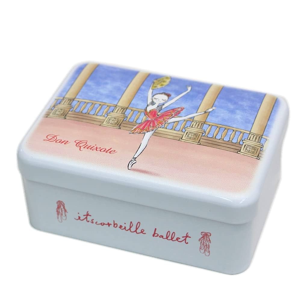 Amazon｜【itscorbeille ballet】ギフト 缶 ブリキ 収納