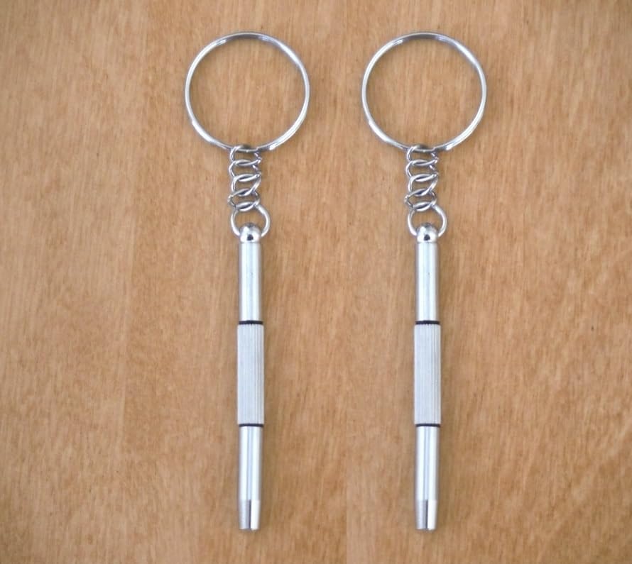 123510 Pcs Precision 3 IN 1 Glasses Screwdriver Eyeglasses Repair Kits Key Chian Holder Precision Tool Repairing Eye
