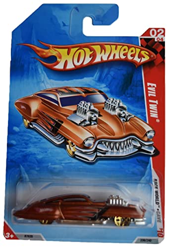 Hot Wheels Evil Twin, [Burnt Orange] 206/240 2010 Race World
