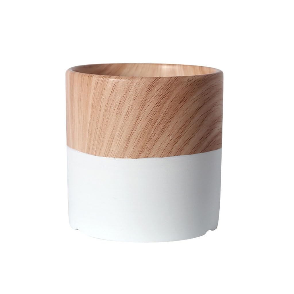 Gelasige A Flower Pots Nordic Ceramic Flower Pots, Desktop Flower Pots, Light Luxury Flower Pots, Green Plant Pots Outdoor Flower Pots(A)