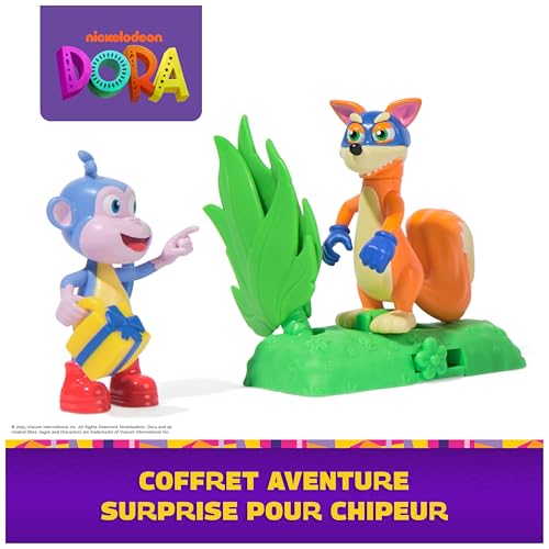 Dora Coffret Cadeau Aventure Surprise Pour Chipeur Figurine À Collectionner 2 Figurines & 2 Accessoires Dessin Animé Jouet Maison De Poupée Jouet Enfant Et + - vue 3