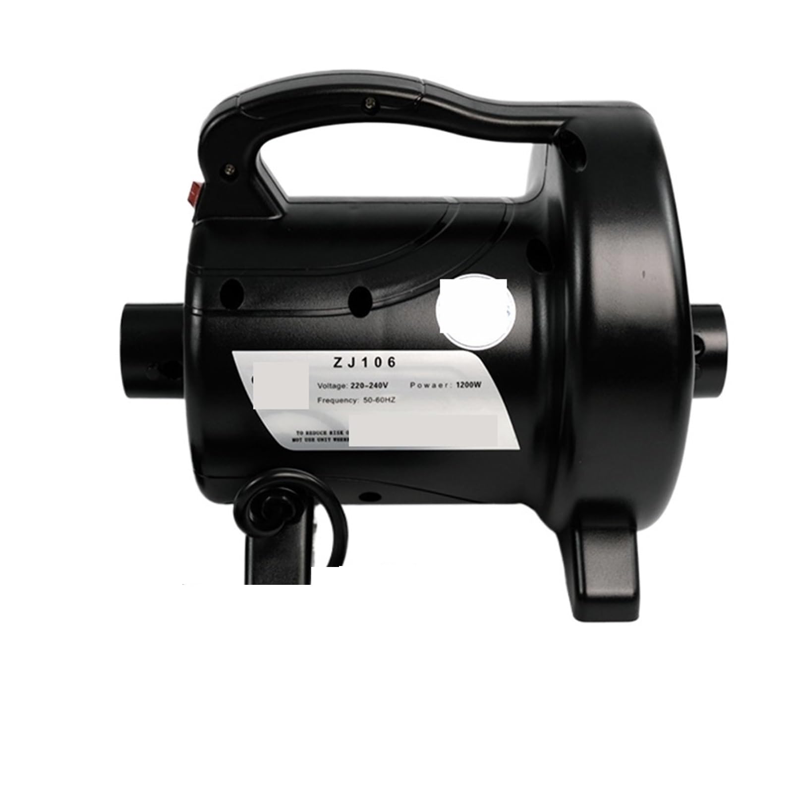 ZJ106 1200W Marine Ad Alta Pressione Gonfiabile Tenda Gonfiabile Barca Gonfiabile Pompa