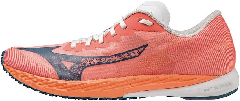 ランニングシューズ イエロー/オレンジ　ミズノ　MIZUNO　ウエーブデュエル3 ミズノ ウエーブデュエル PRO 陸上競技 ランニングシューズ