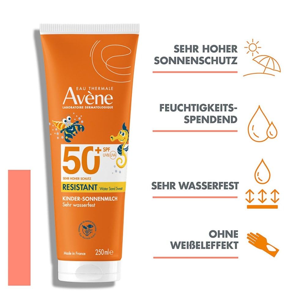 AVENE SunSitive Kinder Sonnenmilch SPF 50+ 250 ml