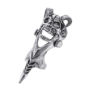 Amazon | [PARTISAN] 指輪 リング アーマーリング 鬼 般若 ツノ