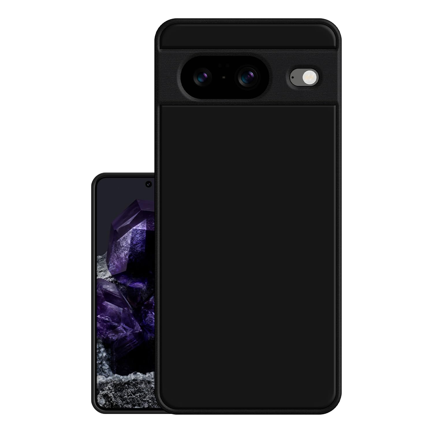 Hello Zone Exclusive Matte Finish Soft Back Case Cover for Google Pixel 8 - Black (B0CNXVQ6V3) Amazon Price History, Amazon Price Tracker