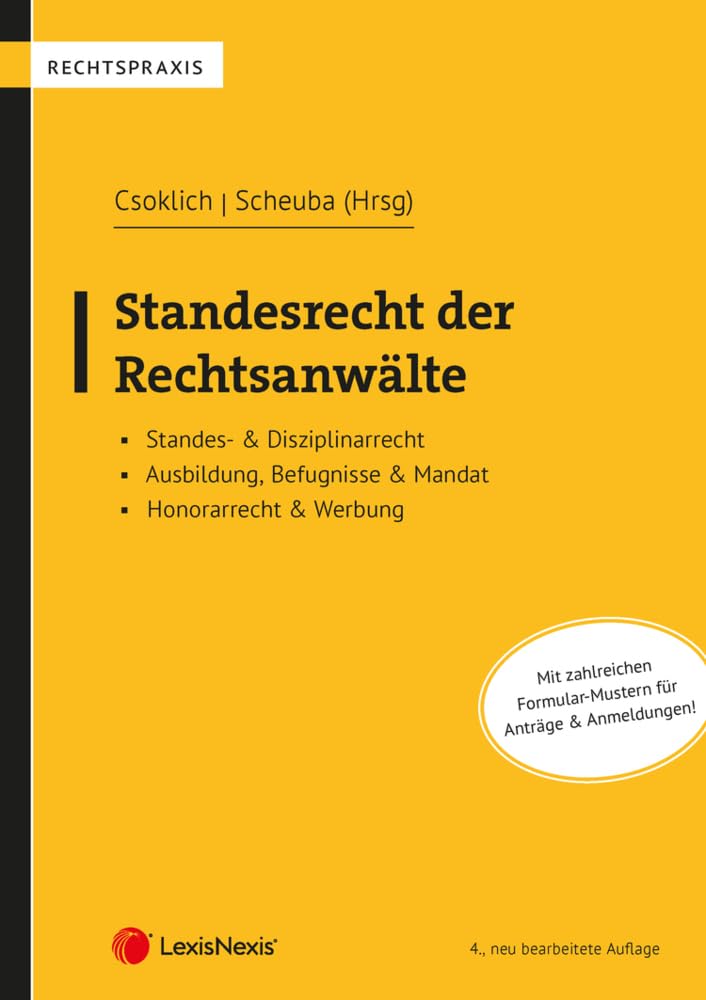 Standesrecht der Rechtsanwälte (Rechtspraxis)
