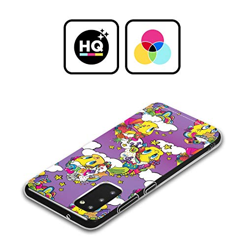 Carcasa silicona Samsung S21 Ultra Tweety morada 2