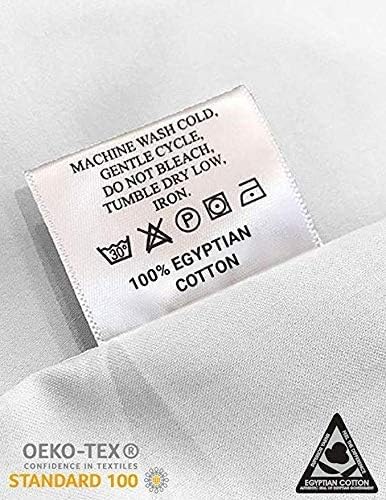 Miniatura 6 de Trend Bedding Mart TBM - Juego de 4 sábanas con fundas de almohada, 100% algodón egipcio, 1000 hilos, calidad de hotel para colchones de hasta 18