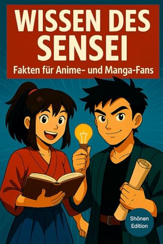 Wissen des Sensei - Shōnen Edition: Fakten, Trivia und unnützes Wissen für Anime- und Manga-Fans zu One Piece, Naruto, Demon Slayer, Jujutsu Kaisen, ... Ghoul, My Hero Academia, Pokémon & mehr.