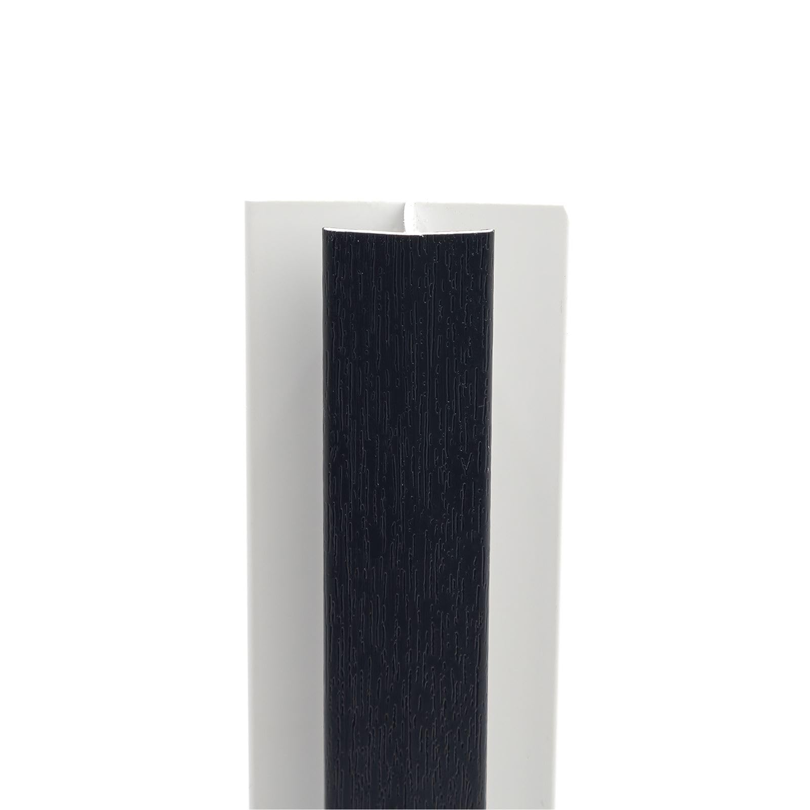 Truly Pvc Limited Anthracite Grey Shiplap Cladding Board H-Section Joint Trim (2.5M)