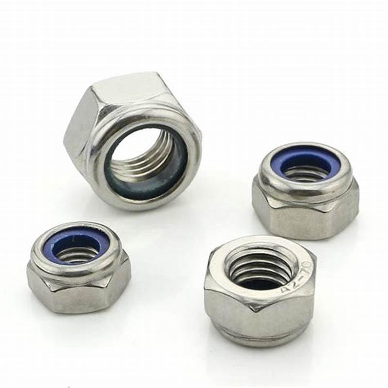 Image of SYLIX M14 Thread Stainless Steel Nylon Self-Lock Nut (pack of 50pcs)