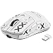 Produktbild VGN Game Power x Attack Shark X3 Superlight Kabellose Gaming-Maus, 49g Ultraleicht Esports Mouse, 26000DPI, PAW3395 Sensor, 2.4G/BT/Kabelgebunden, G502, Griptape-Set, Bis zu 200 Std. Akku, Weiß