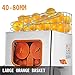 VEVOR Exprimidor de Naranjas, 120 W, Máquina Automática Comercial Naranja, 20 Naranjas/Min,...